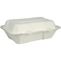 Abena Containers, To-Go, Clam Shell Meal Box w/ Hinged Lid 1010001177